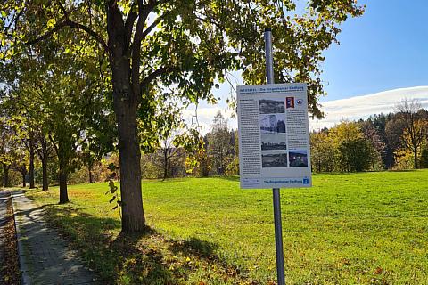 Infotafeln zur Geschichte von Ringenhain Pestteich
