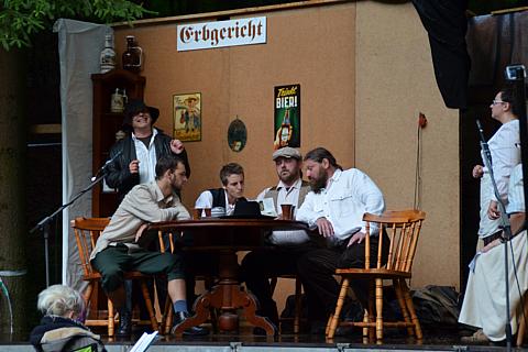 Musik an der Talsperre Juni 2015 Chorsingen Talsperre